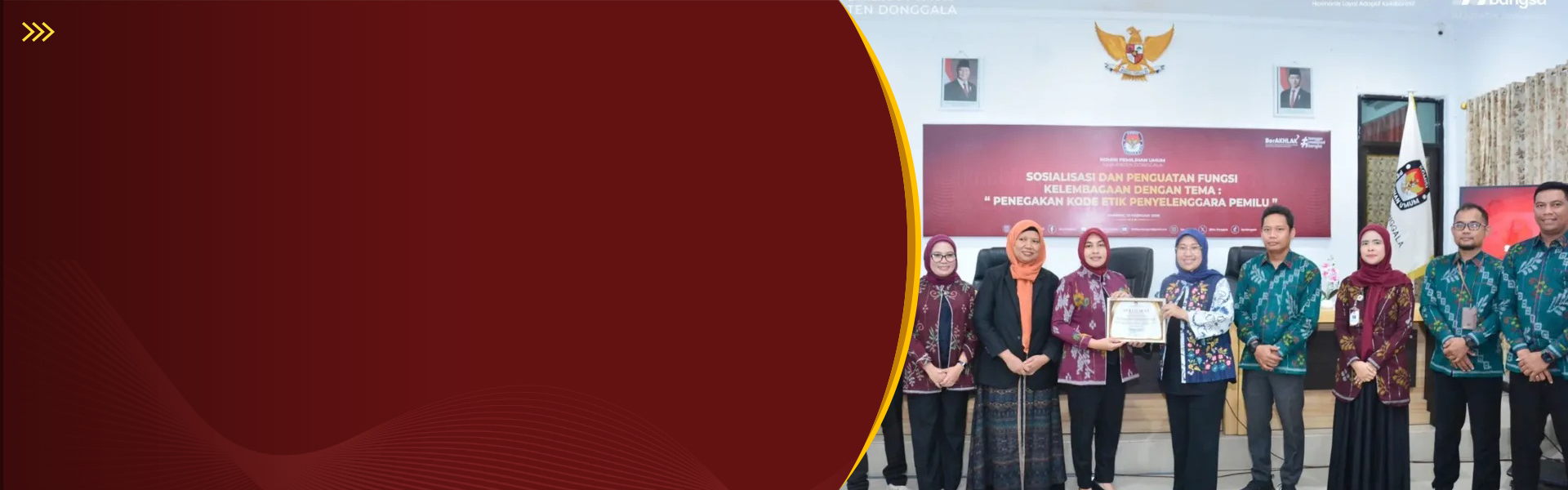 KPU Kabupaten Donggala Gelar Kegiatan Penguatan Fungsi Kelembagaan Oleh DKPP RI