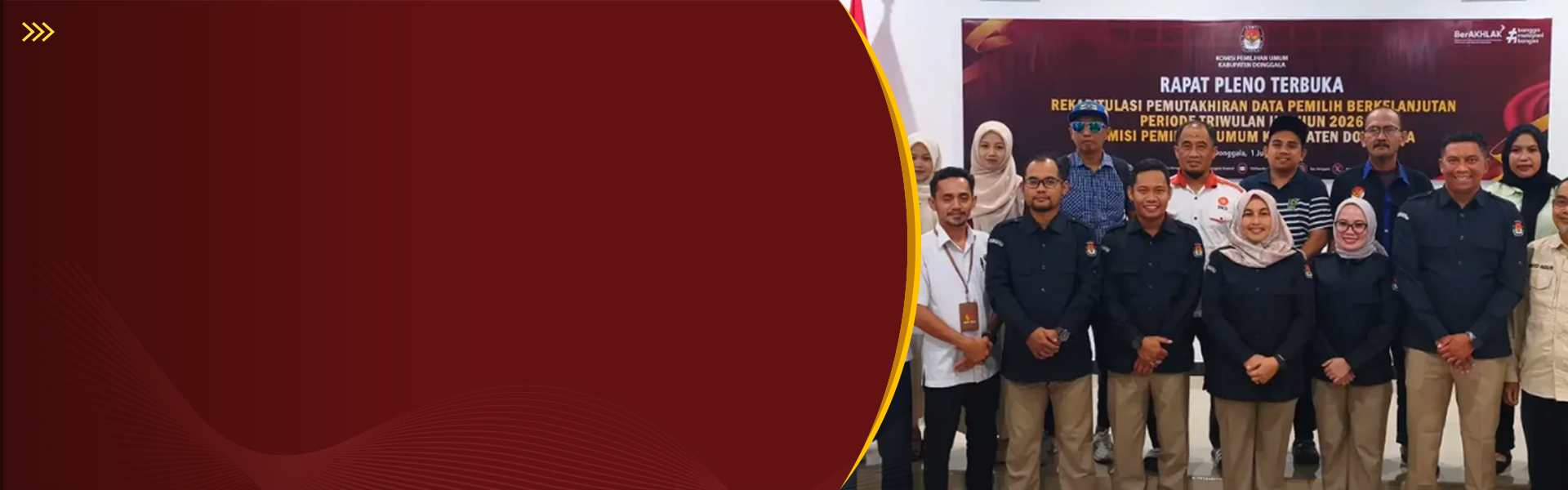 KPU Donggala Gelar Rapat Pleno Terbuka Rekapitulasi PDPB Periode Triwulan II Tahun 2026
